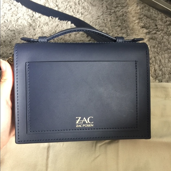 Zac Posen Crossbody mini accordian bag - Picture 5 of 6